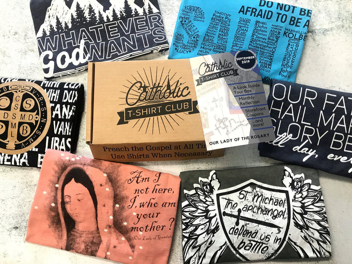 Basic Subscription – Catholic T-Shirt Club